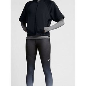 📦 NEW Women’s XL NIKE Short Sleeve Full Zip Activewear Jacket Top 809262 010